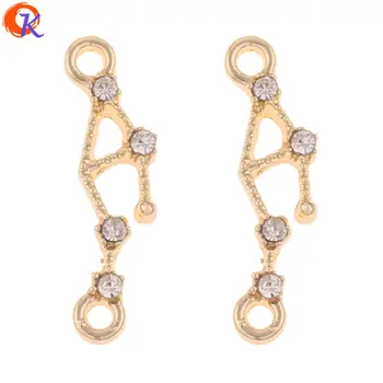 

Cordial Design 100Pcs 6*22MM Jewelry Accessories/Rhinestone Earrings Connectors/Earrings Making/DIY/Hand Made/Earring Findings