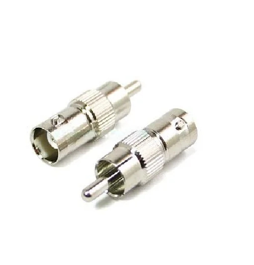 

100pcs/lot, BNC Female to RCA Male(RCA to BNC,BNC to RCA) Video Adapter Connector for CCTV Camera VD-CA12
