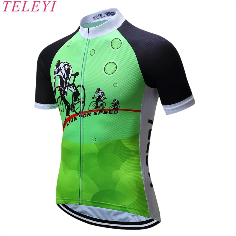 

Ropa Ciclismo 100% Polyester Breathable MTB Bicycle Cycling Jerseys New Brand Mans Racing Bike Pro Team Cycling Clothing TLY#07