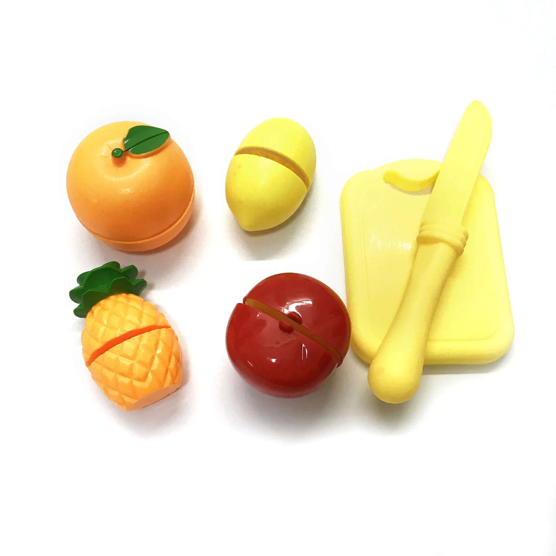 Домашняя игрушка, фрукты, нарезанные игрушечные фрукты, Детский Комплект кухонных игрушек - Цвет: 6 piece set