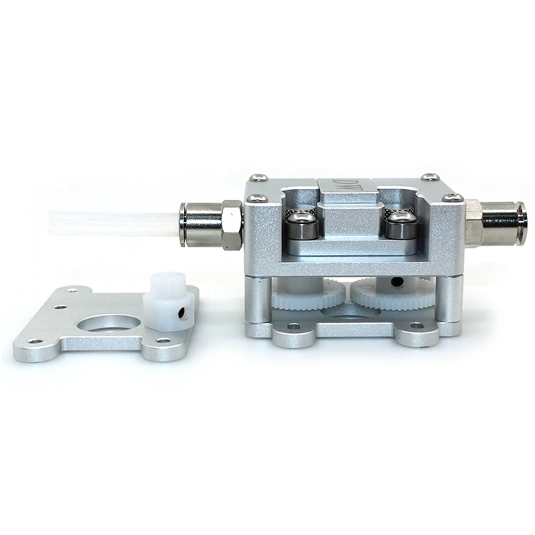 

Funssor 3D printer parts UM2Ultimaker2+ upgrade all metal remote Dual wheel deceleration extruder Filament 3MM