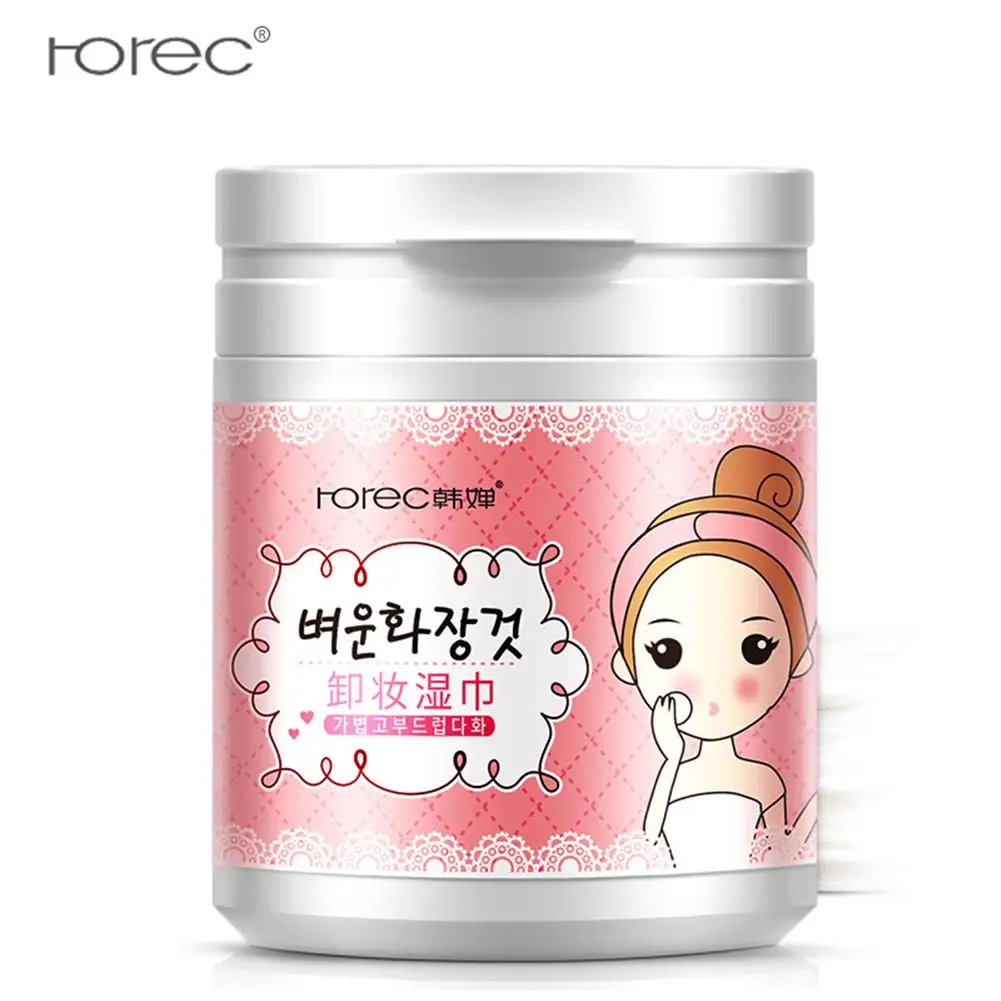 

100pcs/lot Makeup Remover Cotton Wipes Make Up Cosmetic Cotton Pads Wipe Pads Face Cleaning Facial Cotton Makeup Remover Tool
