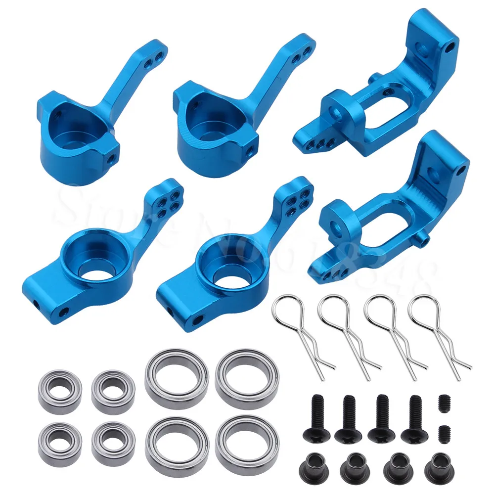 Aluminum Steering Hub Mount Upgrade Parts For RC Redcat Racing Lightning EPX / Volcano STR Shockwave Tornado Monster Drift Buggy