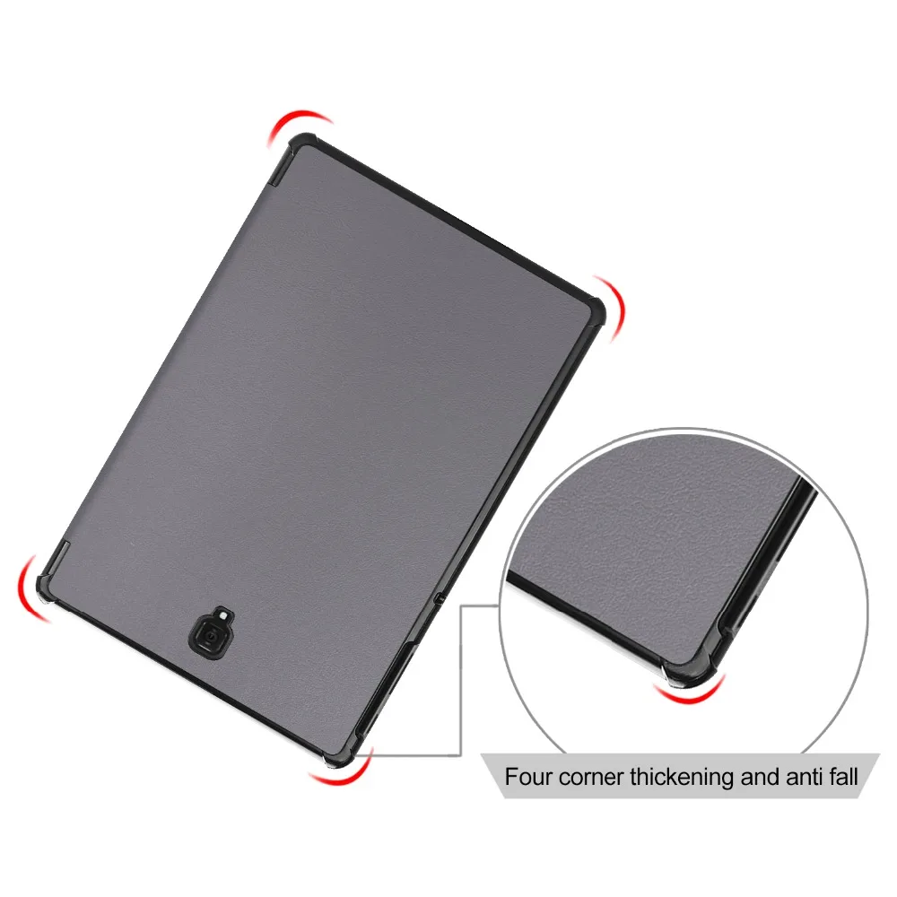 Чехол для samsung galaxy Tab A 10 5 2018 SM T590 T595 T597 кожаный Умный Магнитный чехол подставка