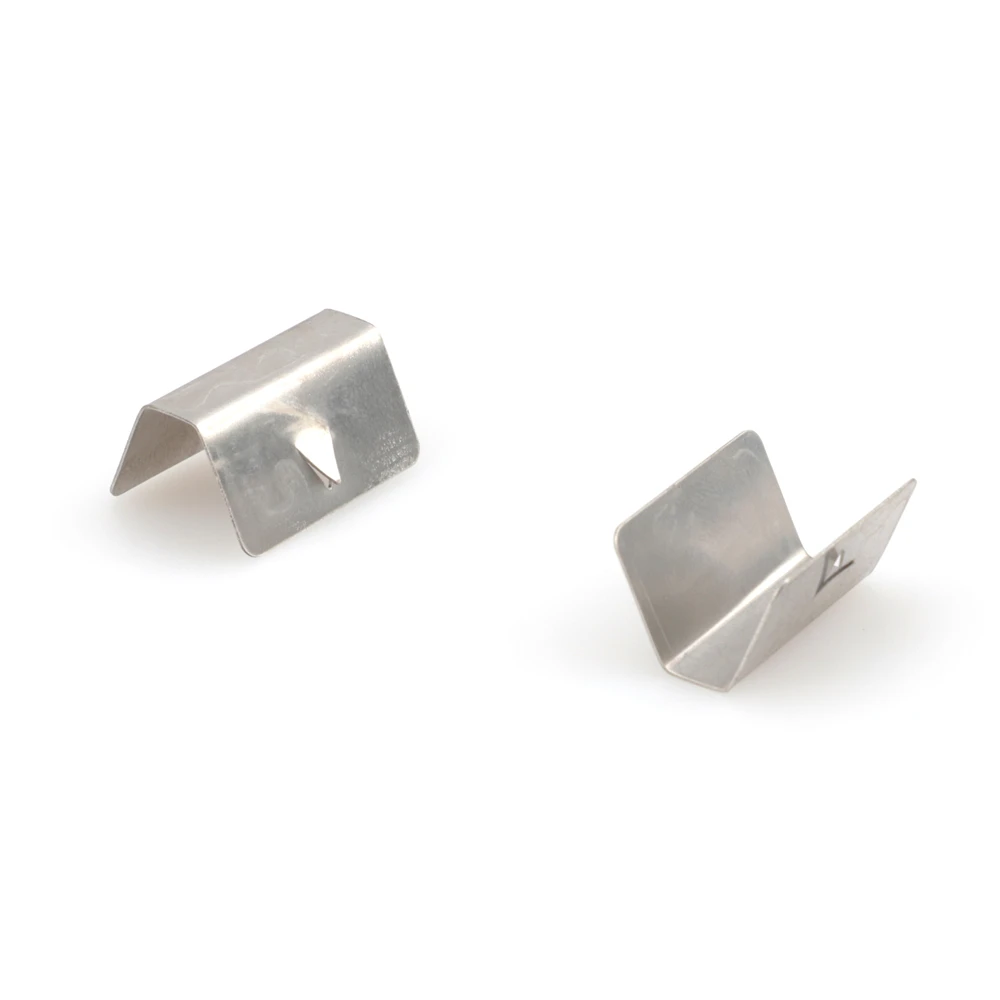 Wind / Rain Deflector Metal Fitting Clips Replacements For Heko G3 SNED Clip Stainless Steel Car Window Deflectors Accessories car window deflectors
