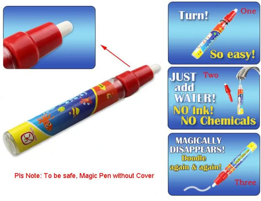2016-New-29X19cm-Children-baby-toy-Water-Drawing-Painting-Writing-Mat-Board-Magic-Pen-Doodle-Toy (4)