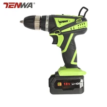 18V lithium battery drill hole hand Wireless Cordless electric drill bit driver charger cordless electric screwdriver power tool