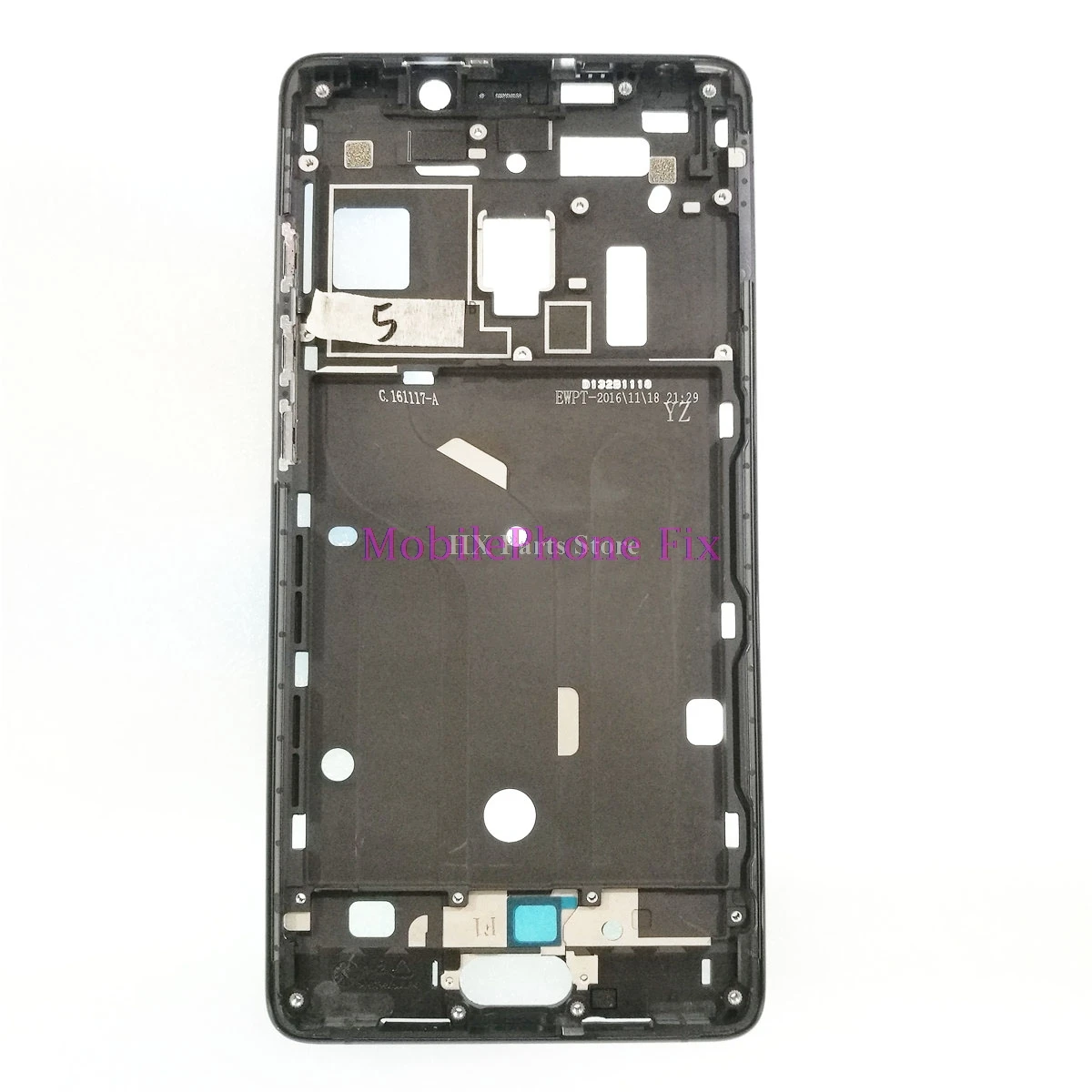 

Original LCD Front Frame Middle Housing Bezel Chassis For Xiaomi Mi Note 2 Back Faceplate With Side Buttons Repair Parts