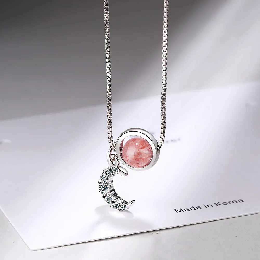 925 silver chokers necklace jewelry (9)