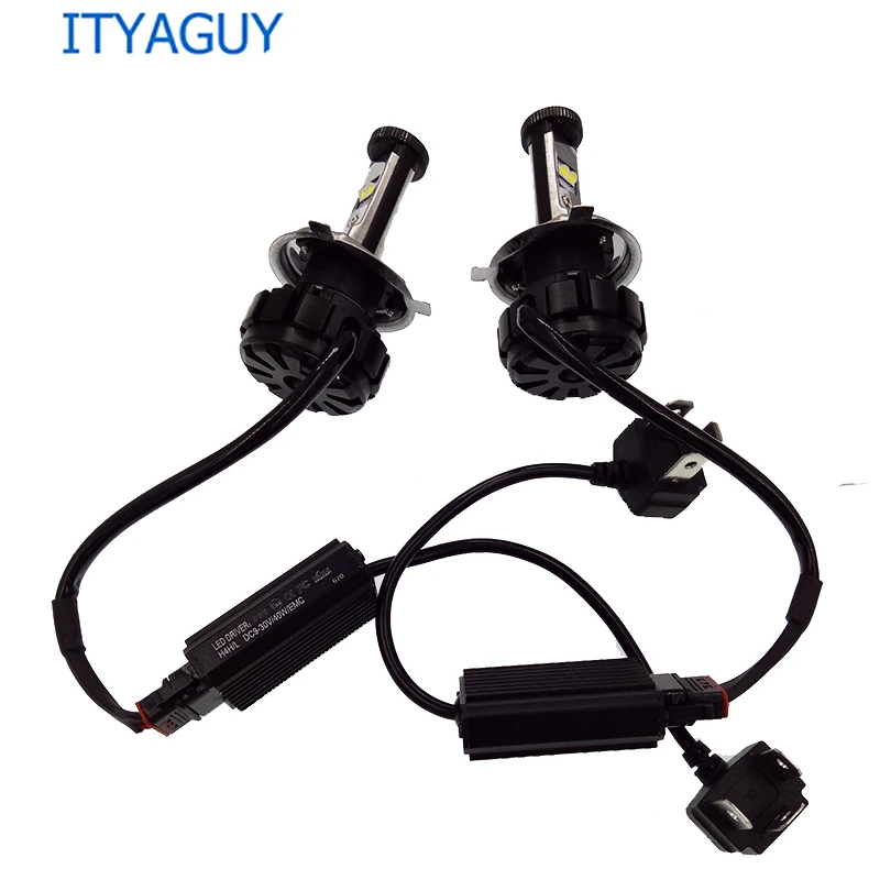 2pcs Hight quality Car V18 LED Headlights Kit Auto LED Headlights H4