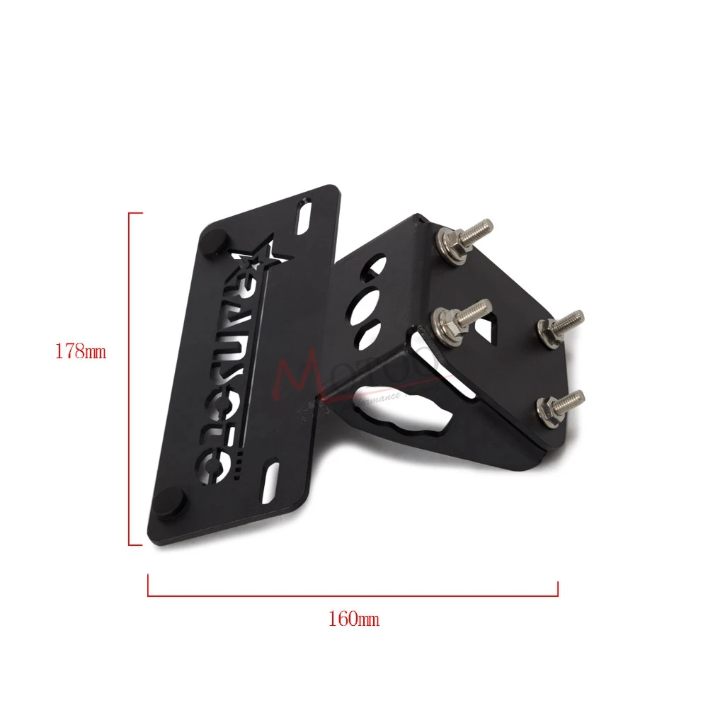 Держатель номерного знака для Kawasaki Z650 Ninja 650 2017 2019|Номерной знак| |
