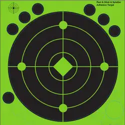 Всплеск съемки цели и отражение стрельба из лука Стикеры с зеленый самоклеящиеся съемки целевой и ремонт Стикеры 2,0