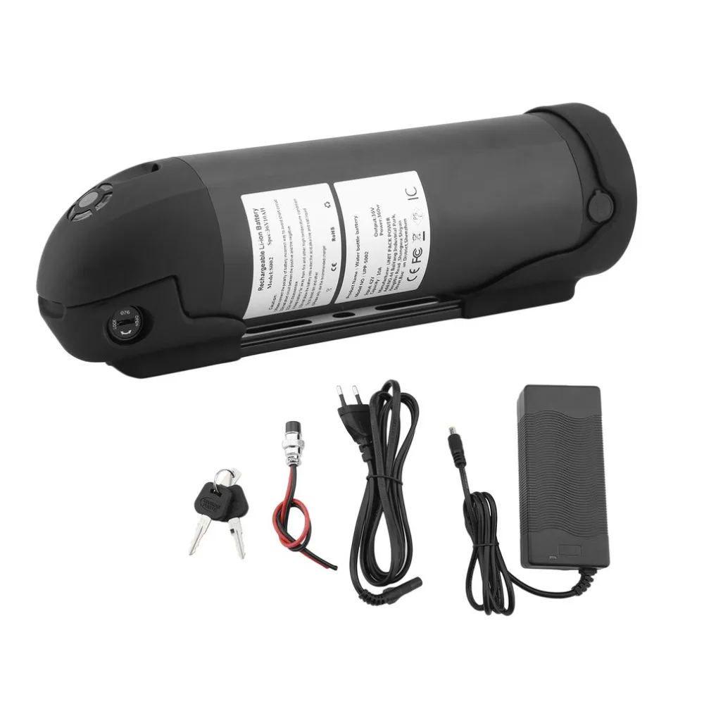 

New 360Wh 36V 10Ah High Power E-Bike Lithium Ion Battery Pedelec Battery Set Electric Bike Power Tool With Bracket Charger