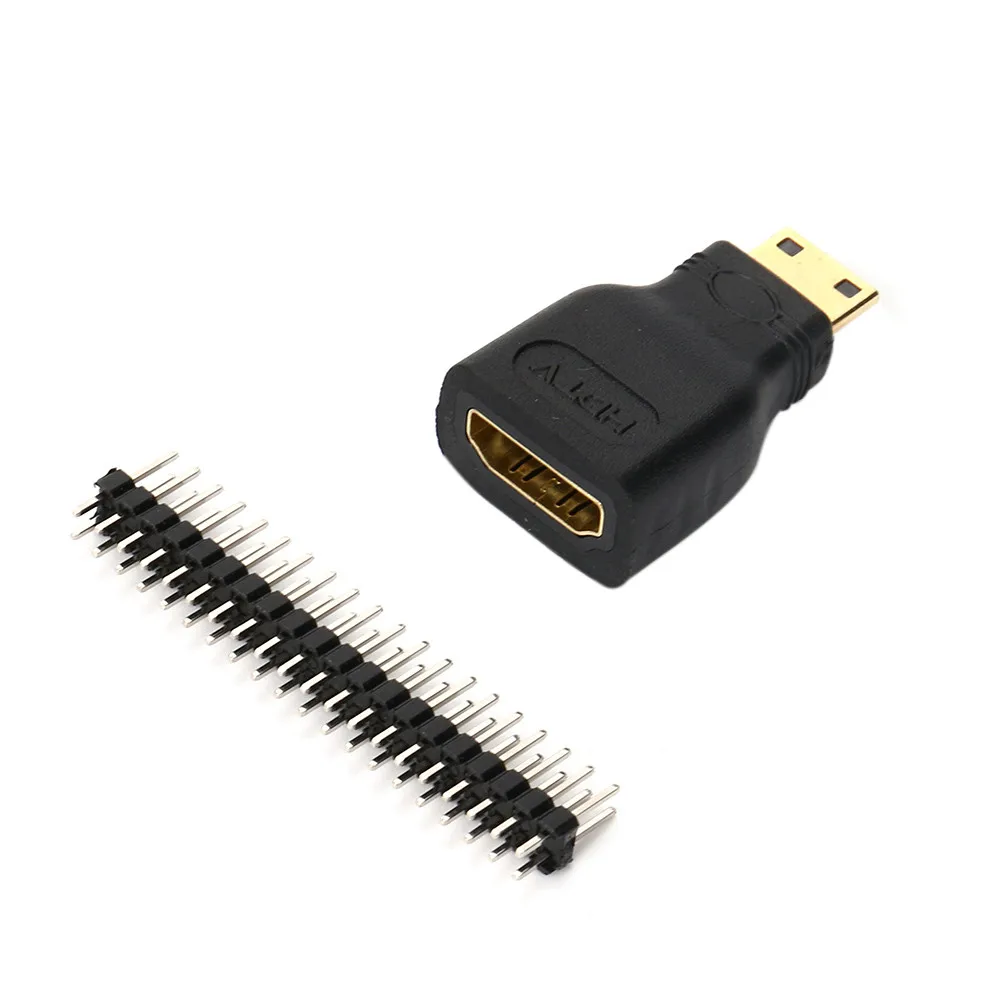 

Raspberry Pi Zero Mini-HDMI Male To HDMI Female + Micro USB To USB + Male GPIO replacement Accessories Wholesale PC Adapter