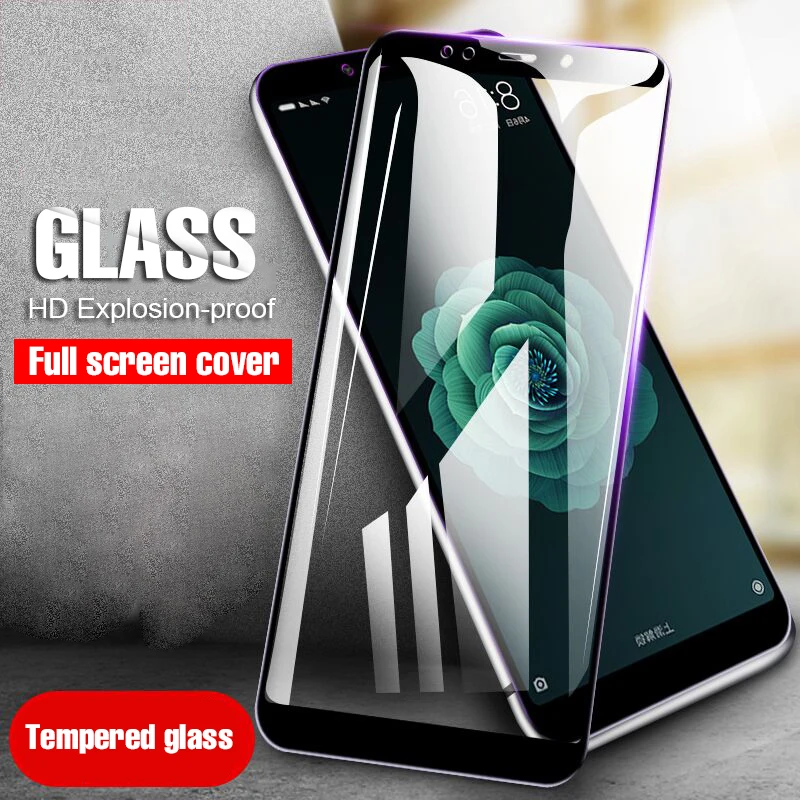 

9H Screen Tempered Glass For Xiaomi Redmi 6A 6 Pro 5A 5 Plus Protective Glass Cover For Xiaomi MI A2 Lite Protector Glass Film