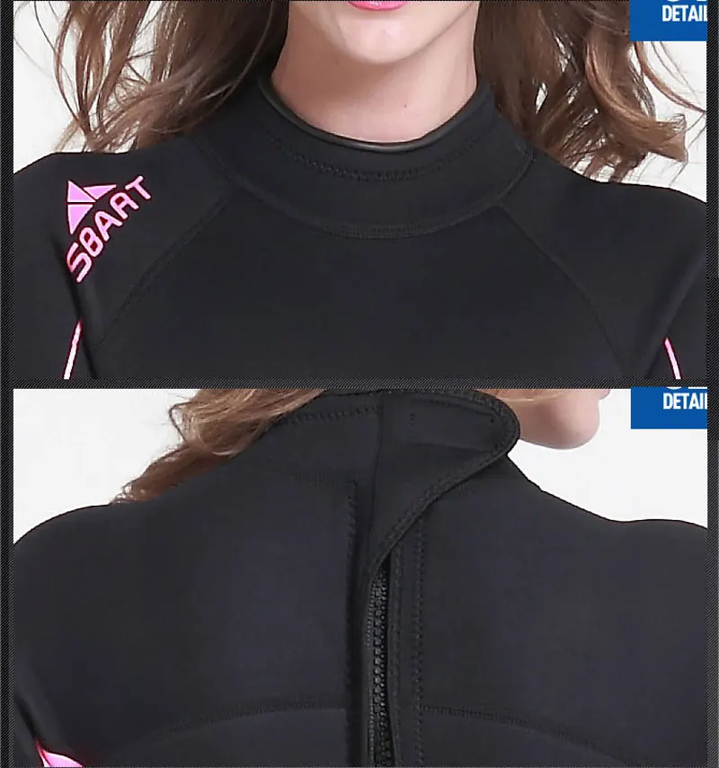 2019 гидрокостюм для влюбленных пар гидрокостюмы мужчин и женщин 2 шт 3 мм Премиум