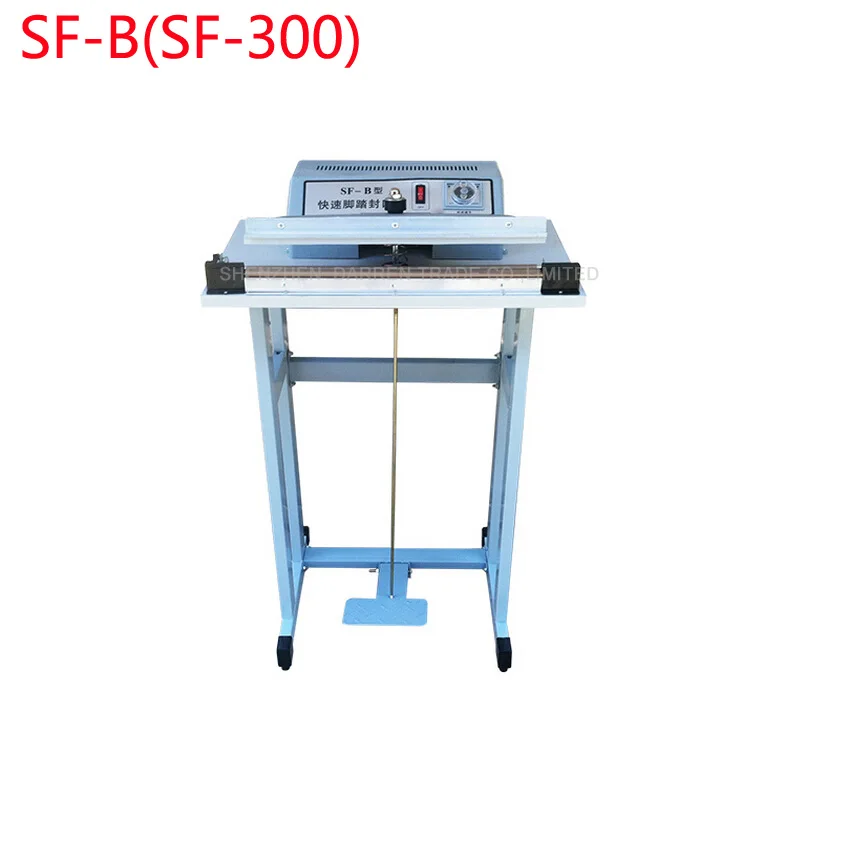 

2PC  Pedal impulse sealer SF-B(SF-300 )packing machine with shelf
