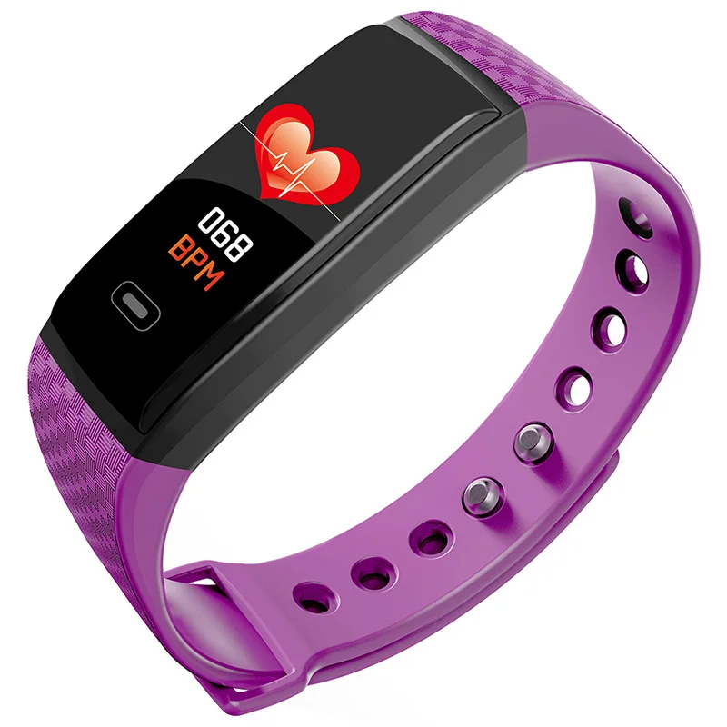 CK17S Smartband IP67 Водонепроницаемый регулировка яркости монитор сердечного ритма