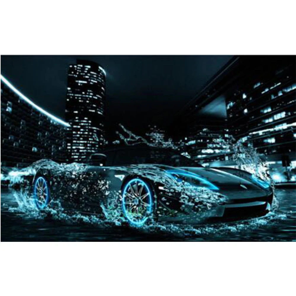 

LI LOYE 5D DIY Daimond Painting Cross Stitch Round Full Rhinestones Diamond Painting Embroidery Cartoon Car Decoration RT1122