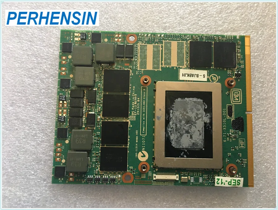 Для P150HM P170HM P150EM P170EM P150SM P170SM GTX 670 м GTX670M 6-71-X510L-D01 DDR5 VGA видео карты 100% работают отлично