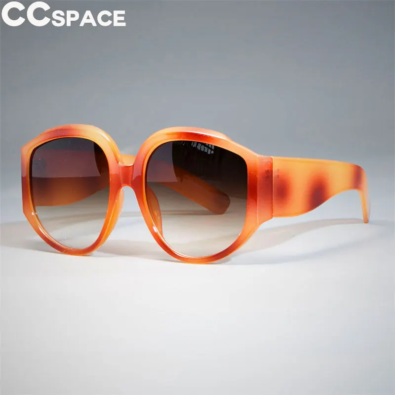 Большая оправа «кошачий глаз» солнцезащитные очки Для женщин мода градиент, леопардовая расцветка, пикантная обувь, оттенки UV400 Винтаж очки Oculos 47784 - Цвет линз: leopard tea