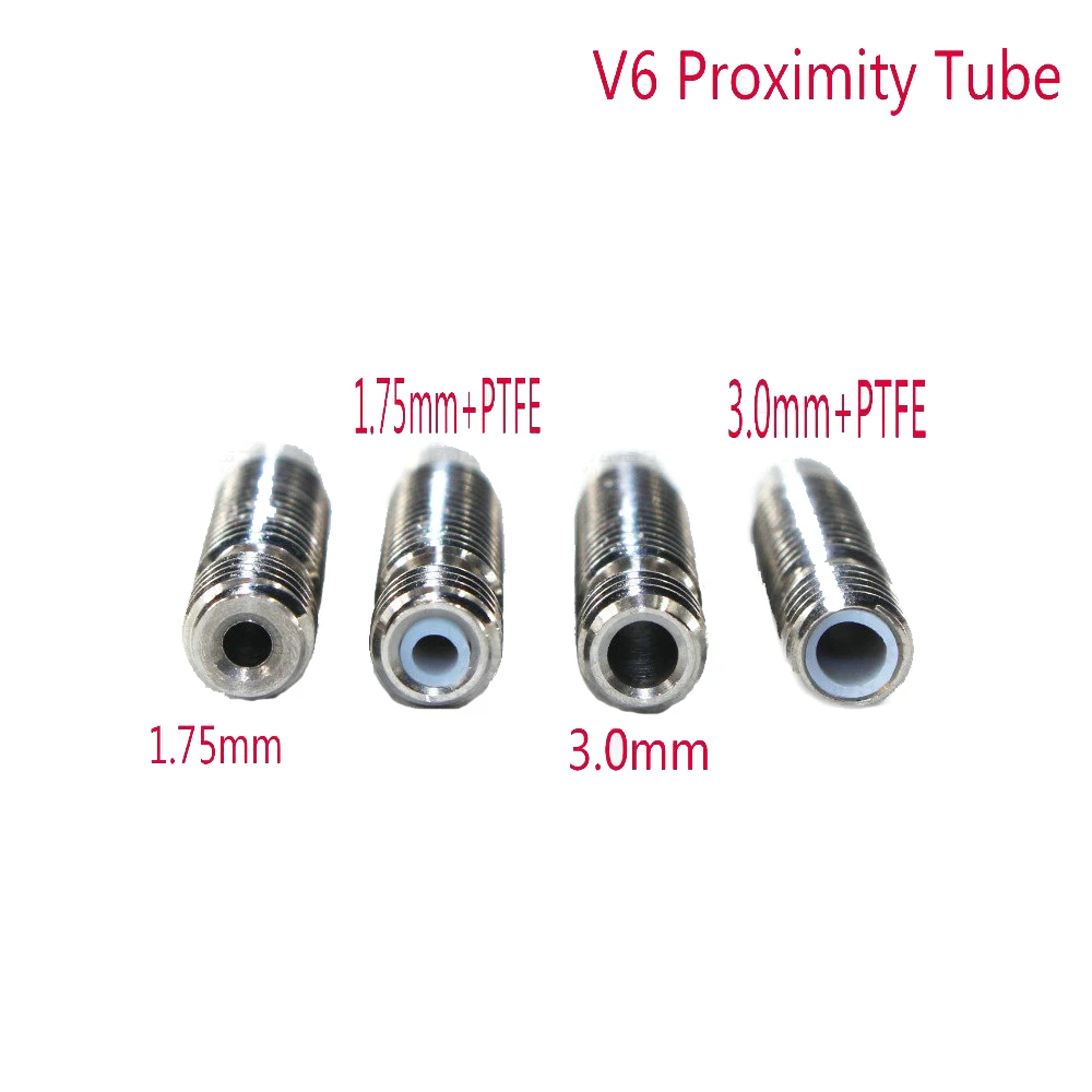 1 шт. 3d принтер части Тепловой разрыв Hotend горло M6 M6 для 1,75 мм/3,0 мм нити из нержавеющей стали 3d принтер для 3D V6 и 3d v5