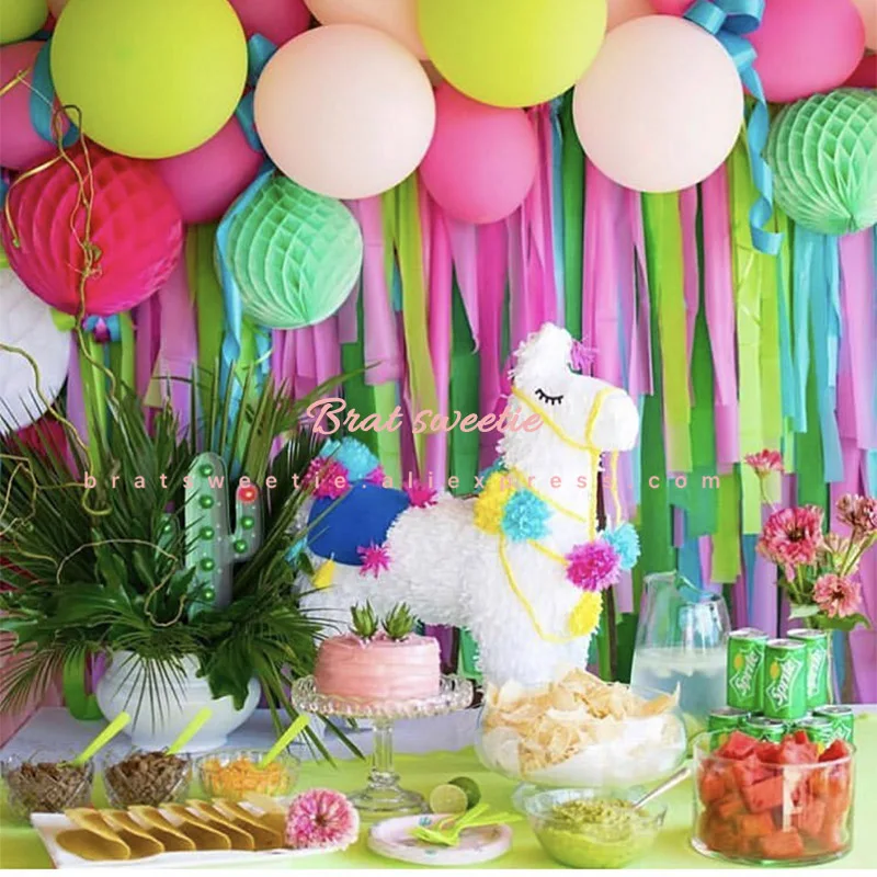 4,5 см* 25 см длинные узкие ленты из крепированной бумаги декоративные Crinkled DIY ремесло цветок сделать обертывание День рождения Свадьба Вечеринка Декорация