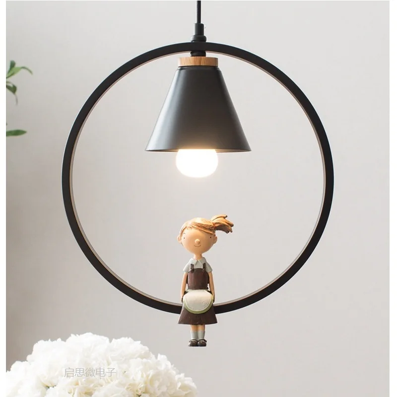 

Pendant Light lamp Creative Restaurant lampshade Living Dinning Room Bar Coffee Shop Modern Hanging Lighting kids gift