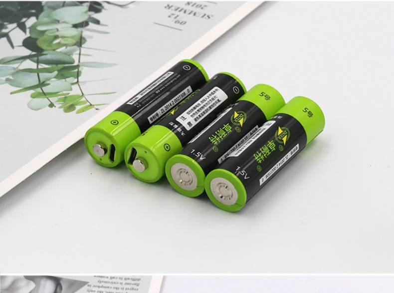8 шт. литий полимерные аккумуляторные батарейки ZNTER 1 5 МВт/ч 1700 в USB|li-ion battery|battery aznter