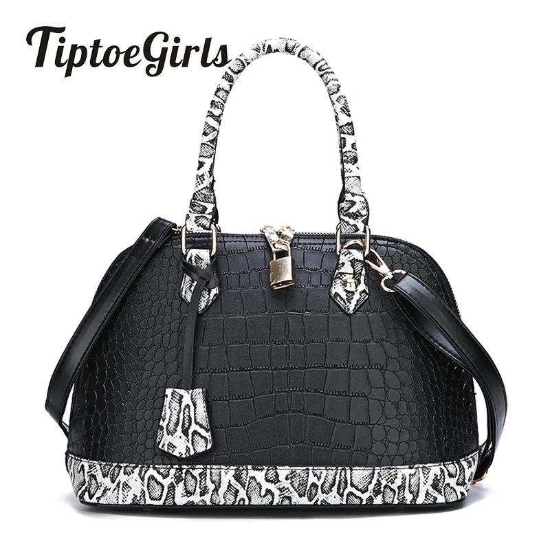 

Stitching Hit Color Shell Ladies Handbag New Fashion High Quality Casual Wild Shoulder Messenger Bag