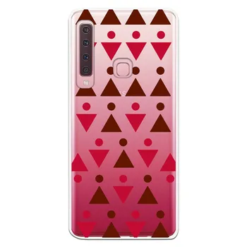 

Stand case costume drawing Triangulos Red WP005 for Samsung Galaxy A9 2018