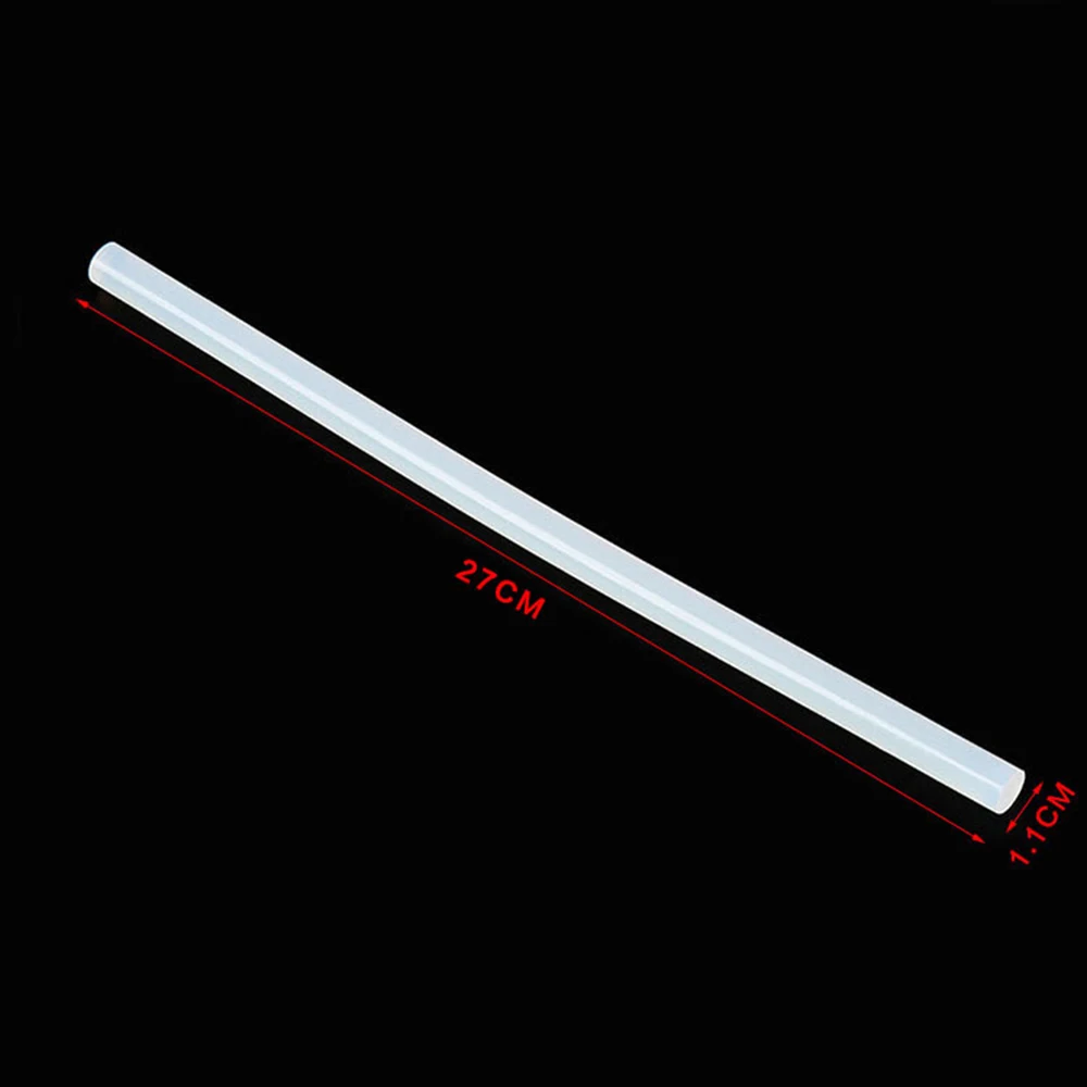 10 pcs Hot melt glue sticks 11*270mm white transparent for glue gun craft