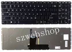 Новый для Toshiba Satellite l55-c5183 l55dt-c5238 l55-c5240 l55-c5272 английский США черный ноутбук клавиатура с подсветкой