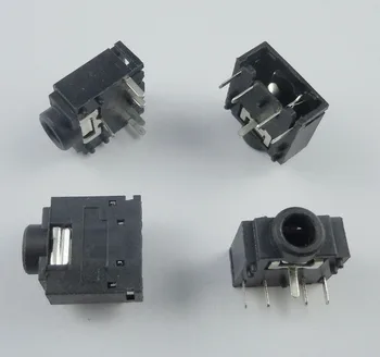 

50pcs 3.5mm Stereo Audio Socket Phone Jack Connector 3-Pin PCB Mount PJ307C