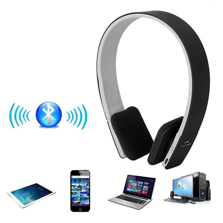 

TTLIFE Wireless Bluetooth Headphones Earphone Headset Noice Canceling With Microphone for ios Android Smartphone Table PC