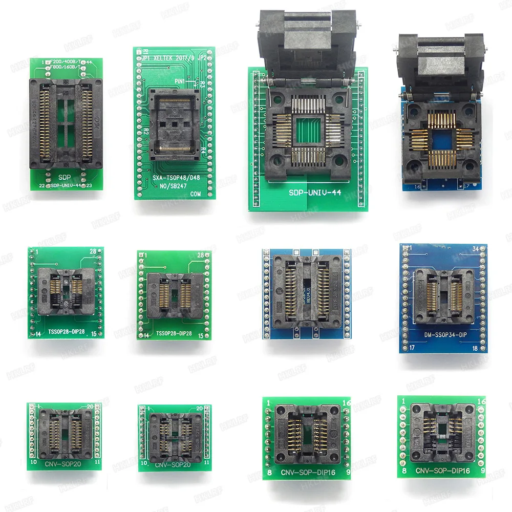 И XELTEK SUPERPRO 6100 6100N Универсальный IC чип устройство Программист Новейшая версия+ 16 адаптеров+ кабель EDID