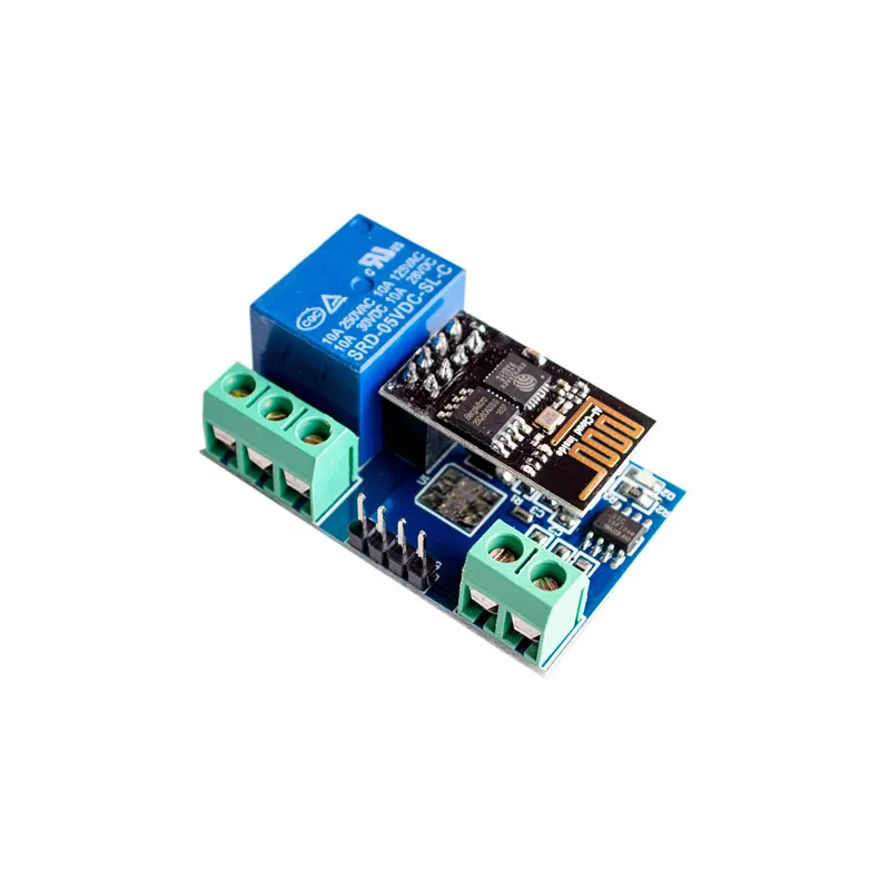 

NEW 1PCS 1pcs ESP8266 5V WiFi Relay Module Things Smart Home Remote Control Switch Phone APP