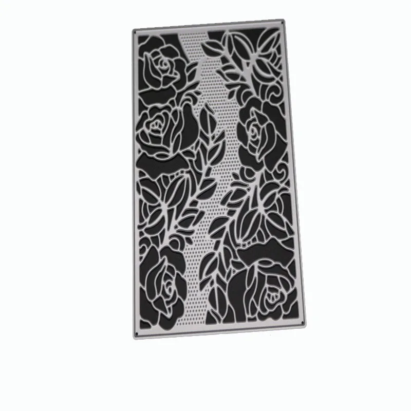  Retangle cutting metal dies flower frame scrapbooking DIY embossing paper card craft dies decorativ - 32954931261