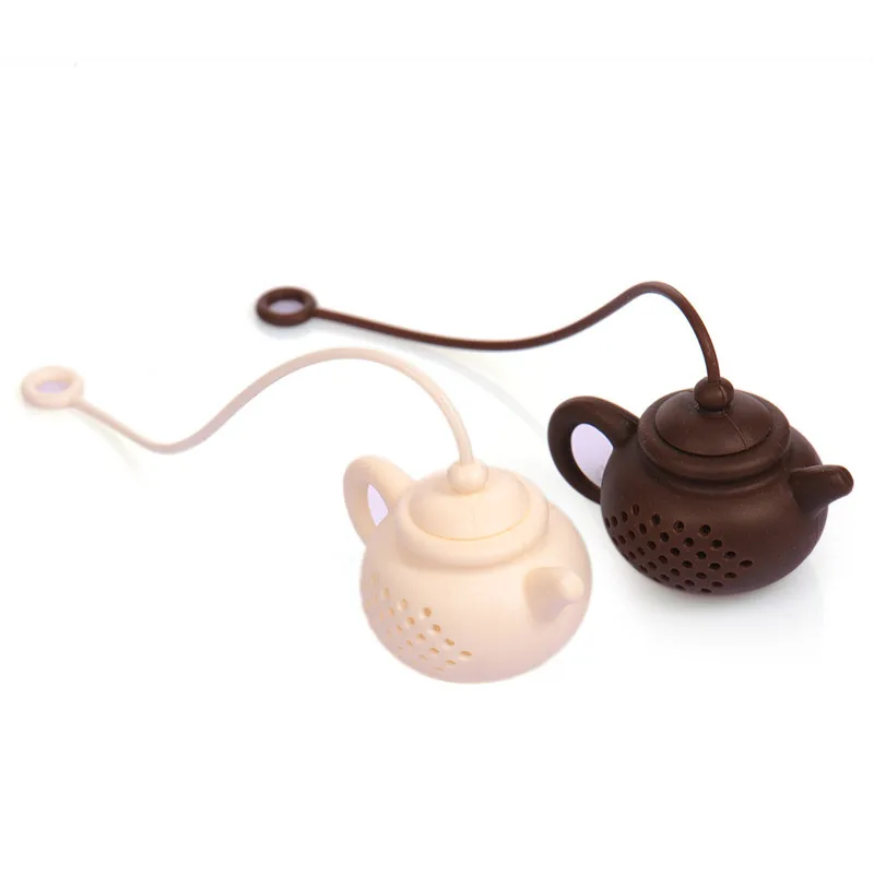 

Creative Silicone Tea Bag Tea Pot Shape Tea Filter Safely Cleaning Infuser Reuseable Tea/Coffee Strainer Accessories