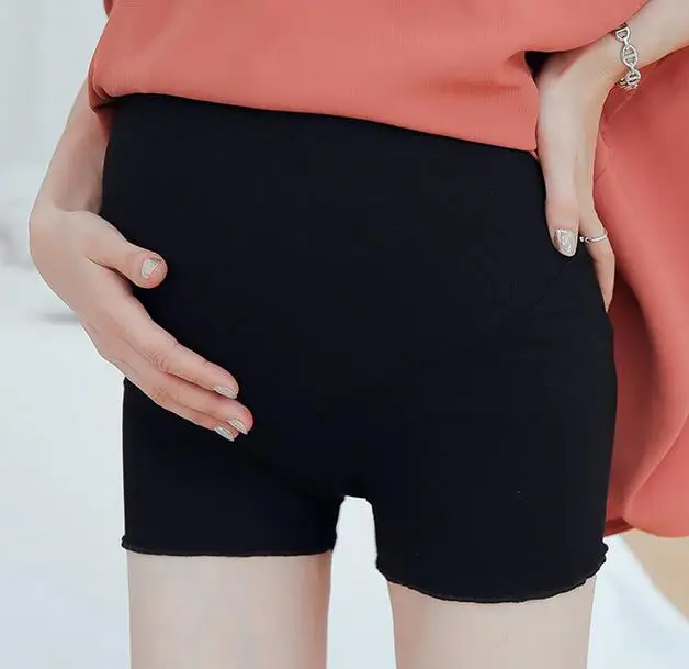Сплошной цвет летняя Подушка для беременных короткие брюки обтягивающие трикотажные хлопковые базовые шорты сексуальное нижнее белье шорты - Цвет: 315N