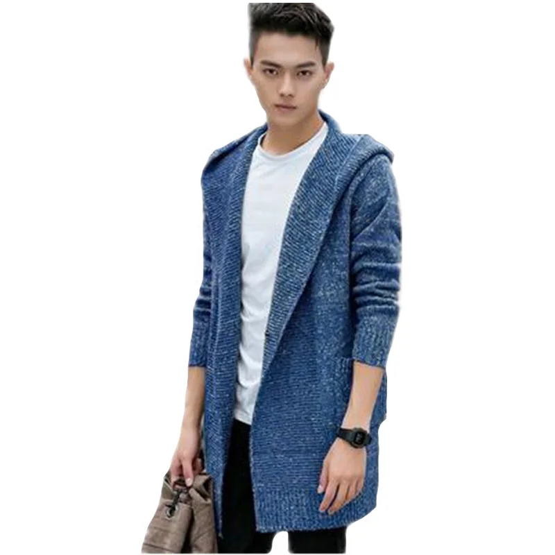 Mens Sweater Coat 2018 Fashion Korean Menswear Winter