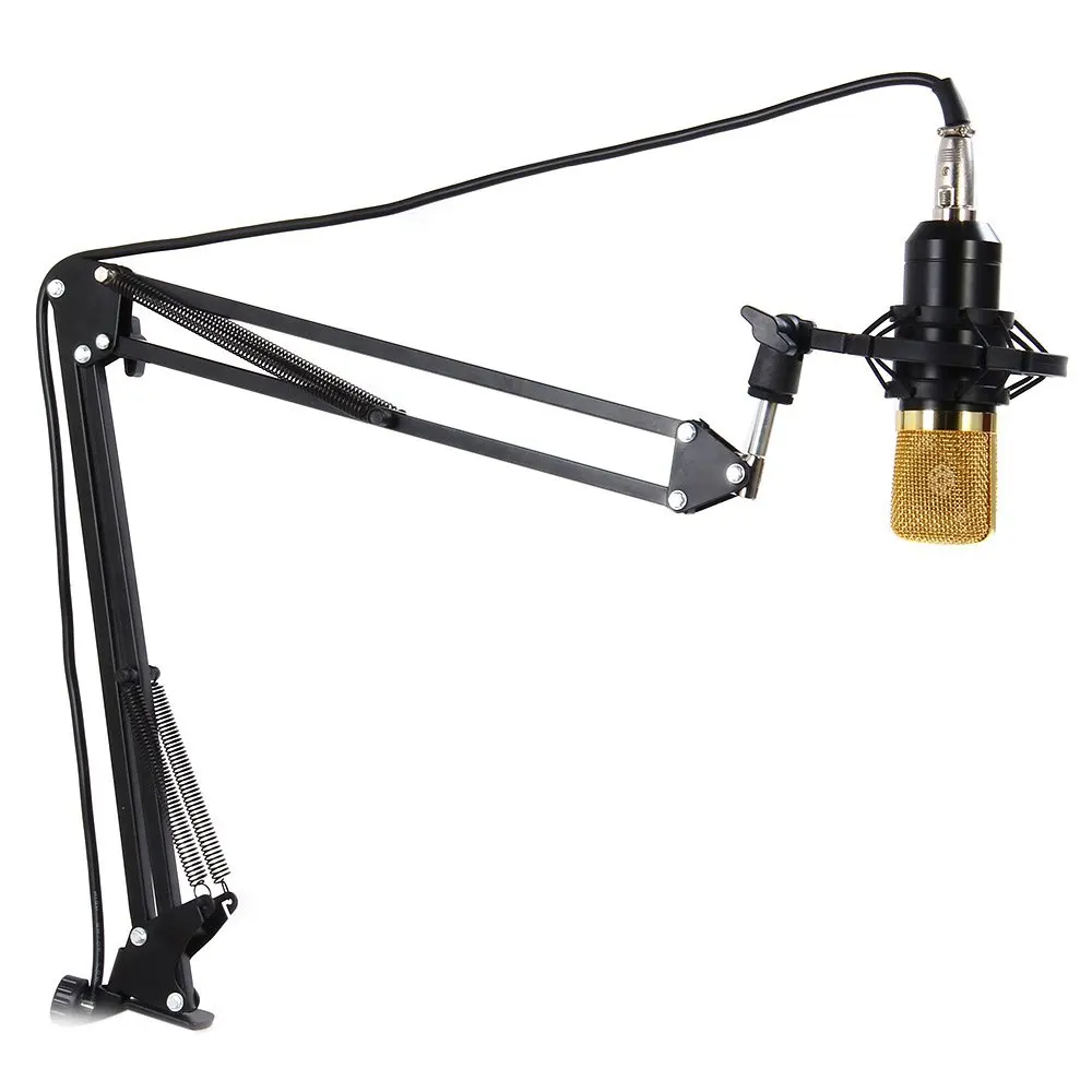 TGETH NB 35 Extendable Recording Desktop Table font b Tripod b font Microphone MIC Stand Holder