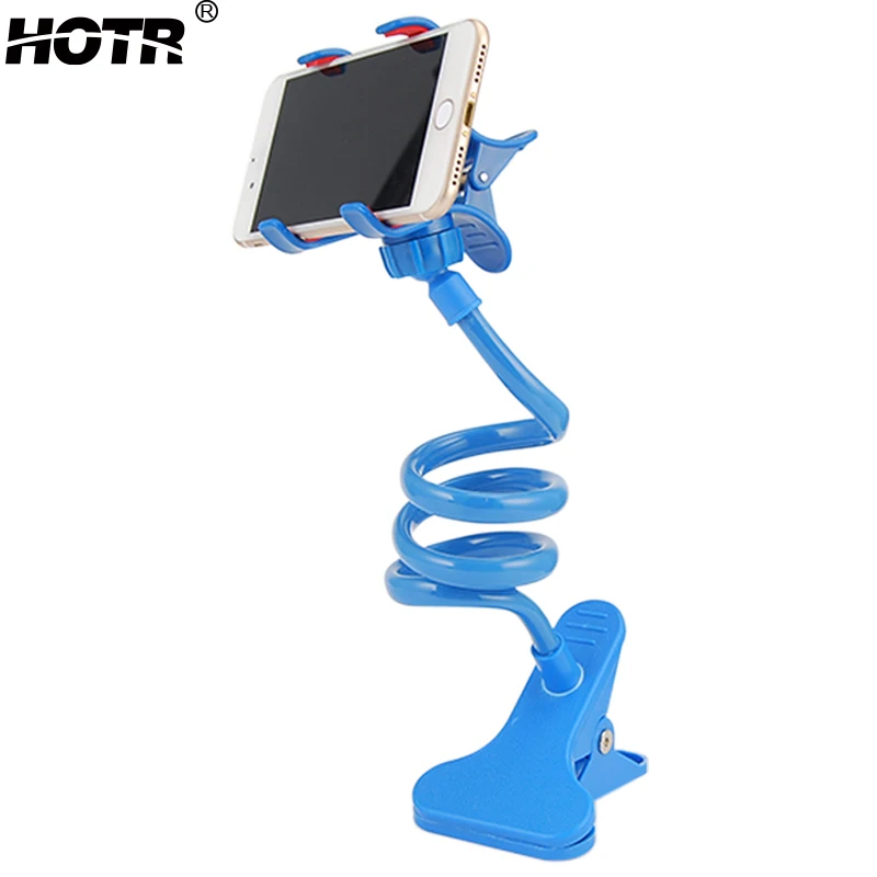 universal lazy phone holder bed desktop mount 360 flexible