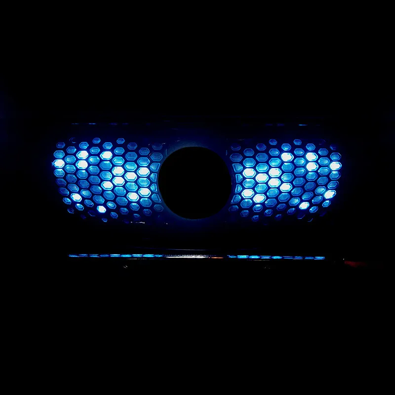 2pcs Car Front Grille Light Styling Decoration Lamp for Smart fortwo