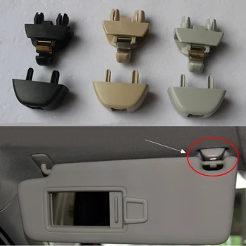 

SKTOO Gray Sun Visor Hanger Clip Holder For VW Passat Polo A6 4F0857561 4F0 857 561 6RD 857 561 6RD857561