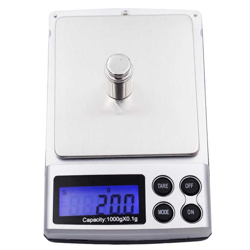 50pcs 1000g 0.1g 1kg Portable Mini Digital Scale Electronic Jewelry