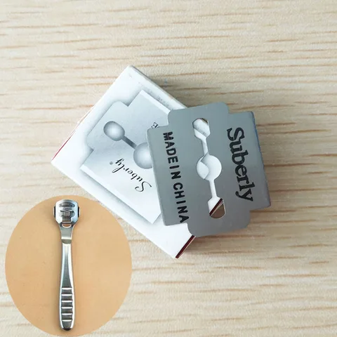 Special Steel Replacement Blades  Fits ALL Corn/Callus Shaver 2.5x2.2cm Leather Cutting Knife