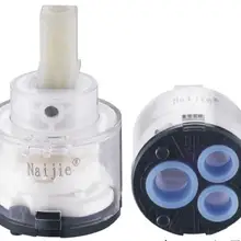 Аксессуары для ванной комнаты, кран катушка, картридж смеситель, картридж керамический 40 мм, прозрачный