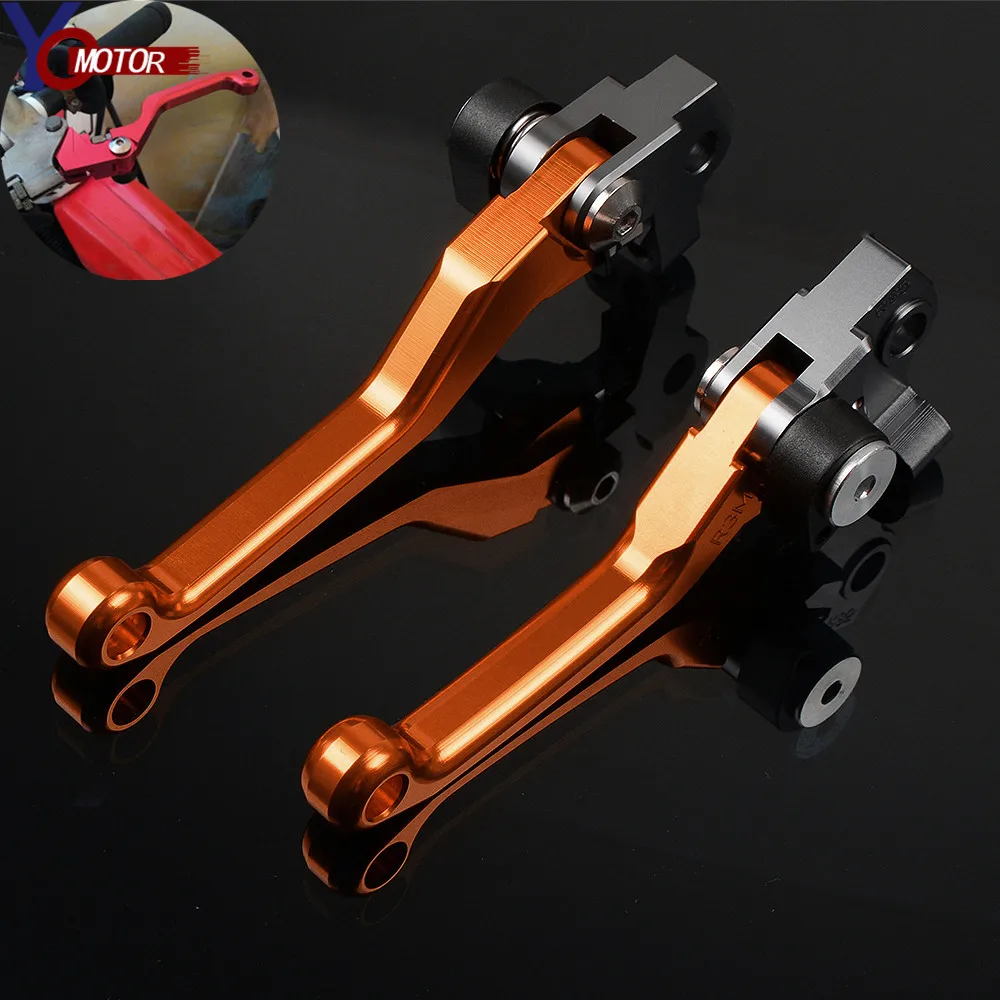 

CNC Motorcycle Dirt Bike Pivot Foldable Clutch Brake Lever Handbrake FOR KTM 250SX-F 250 SX-F 2007 2008 2009 2010 2011 2012 2013