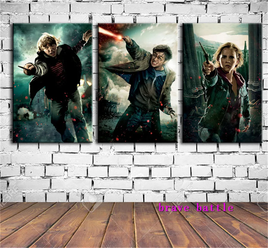 

Severus Snape Harry - Potters and the Deathly Hallows Part Canvas Painting Living Room Home Decor Modern Mural Art Oil Painting